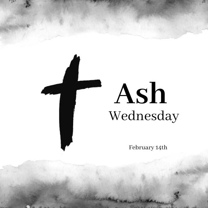 Ash Wednesday Template | PosterMyWall