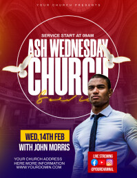 Ash Wednesday Template PosterMyWall