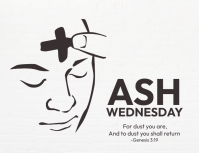 Ash Wednesday Poster Template PosterMyWall