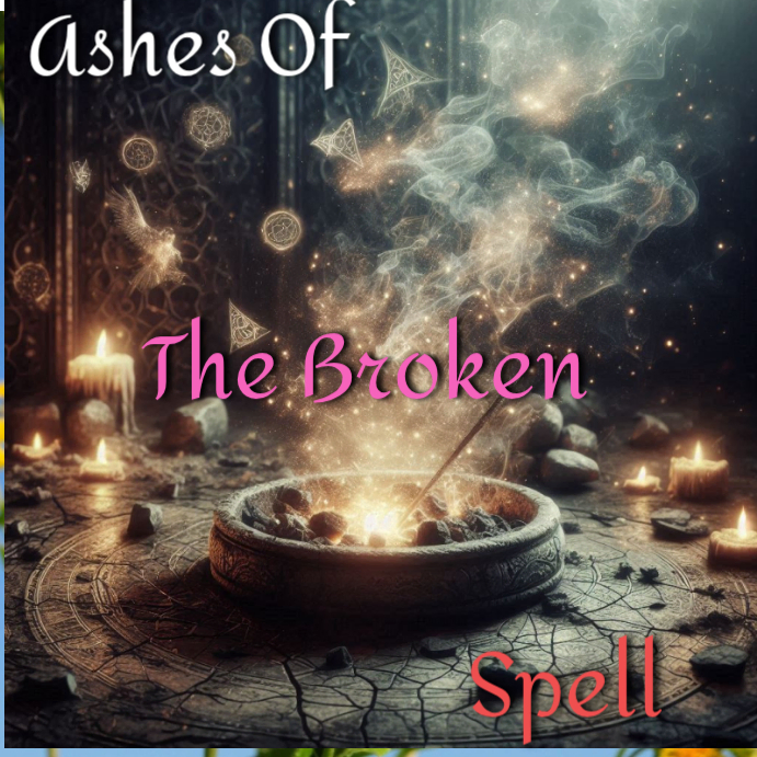 Ashes of the broken spell Black Fantasy Book Promotion Instagram Post ...