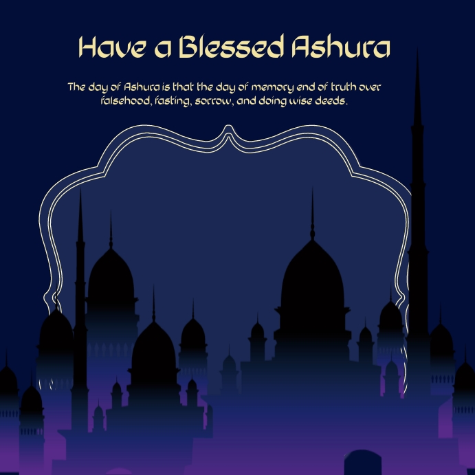 Ashura Muharram Karbala Iphosti le-Instagram template