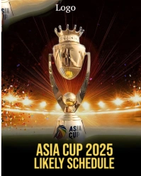Asia cup 2025 flyer Instagram Portrait template