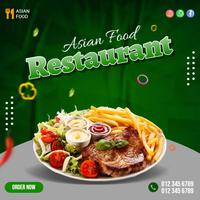 Asian Menu Text Copy of Asian Food Menu | PosterMyWall