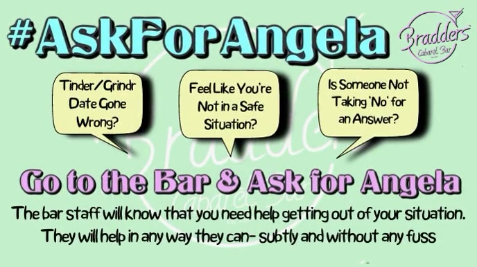 Ask For Angela Template PosterMyWall