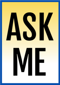 Ask Me A5 template
