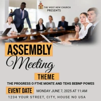 ASSEMEBLY MEETING Pos Instagram template