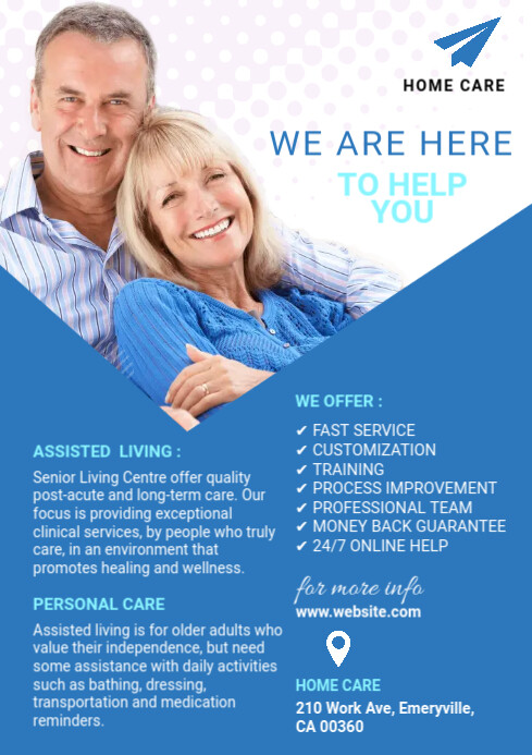 Assisted Living Flyer Template PosterMyWall Assisted Living Flyer Template PosterMyWall