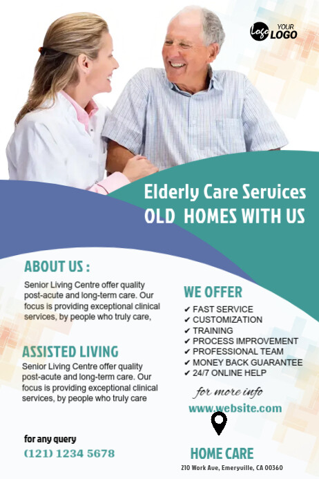 Assisted Living Flyer Template | PosterMyWall