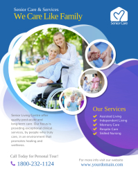 500 Assisted Living Flyer Customizable Design Templates