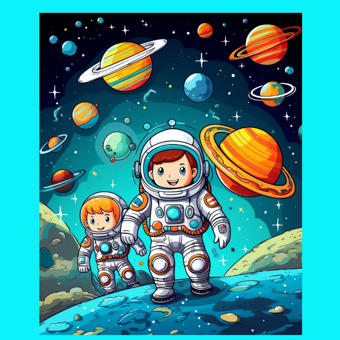 Astronauts Template | PosterMyWall