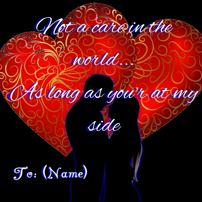 At My Side Template PosterMyWall
