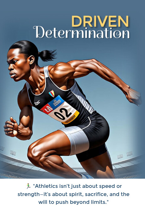 Athletic Template | PosterMyWall
