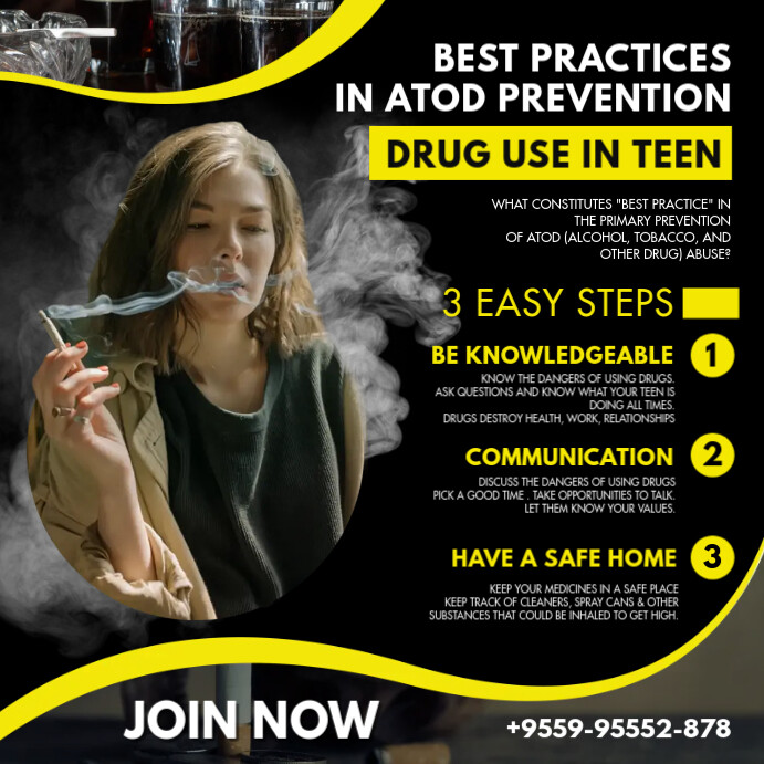 375+ Free Drug Free Print Banner Templates | PosterMyWall