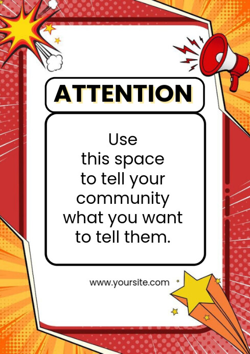 Attention A2 template