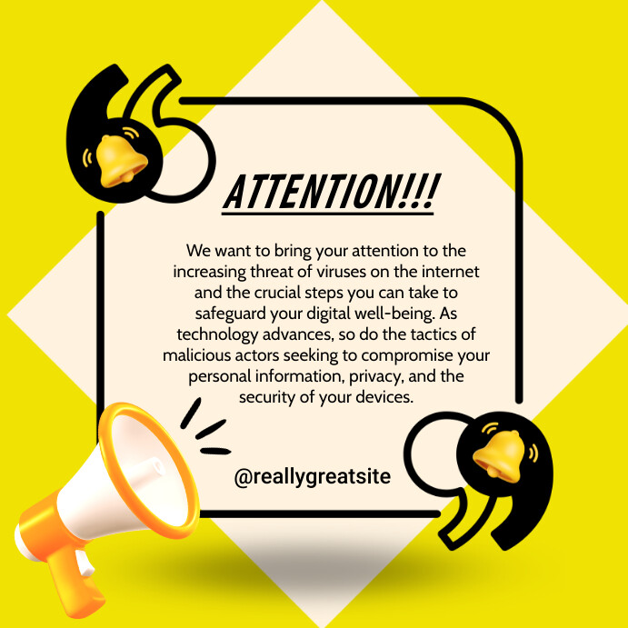 Attention Flyer Template PosterMyWall