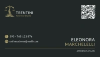 Attorney at law personal business card template