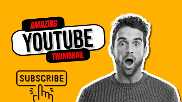 Attractive Youtube Thumbnail 2023 template