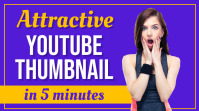 Attractive YouTube thumbnails Template
