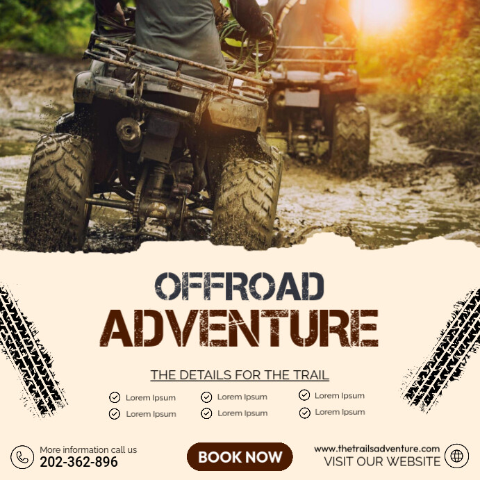 ATV Offroad Template | PosterMyWall