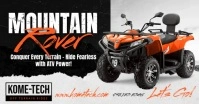 ATV Offroad Quad Bike auf Facebook geteiltes Bild template