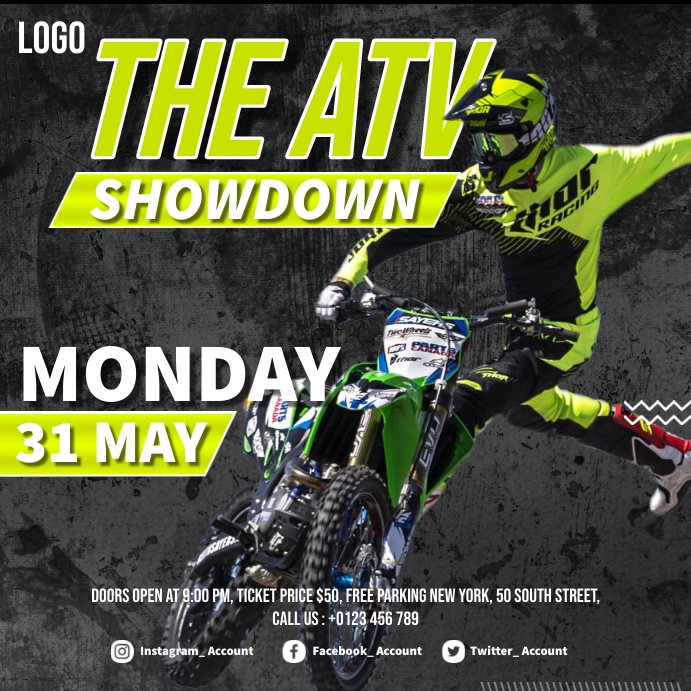 Copy of ATV Showdown | PosterMyWall