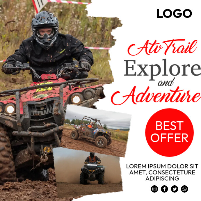 Atv Trail Adventure Template PosterMyWall