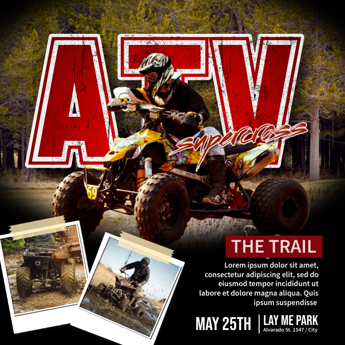 Atv Trail Adventure Template | PosterMyWall