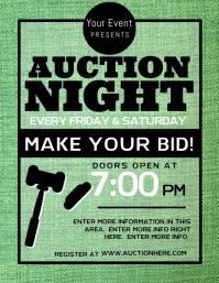 170 Auction Customizable Design Templates PosterMyWall