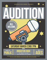 160+ audition Customizable Design Templates | PosterMyWall
