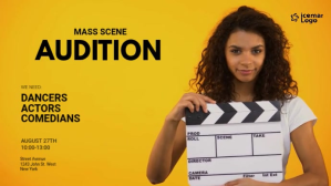Audition Digital Display Ad Template Ekran reklamowy (16:9)