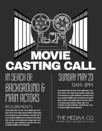 audition poster template 9fe539c14826ff190daa057470b11f42