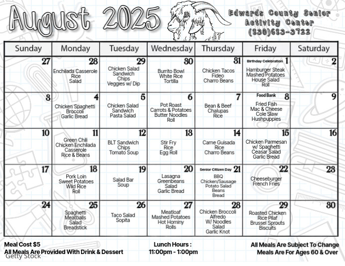 August Calendar Back to School Iflaya (Incwadi ye-US) template