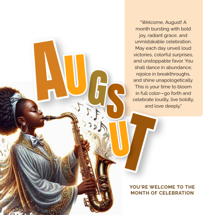 August Template | PosterMyWall