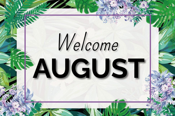 August Template | PosterMyWall