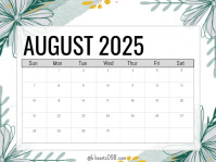 August Template | PosterMyWall