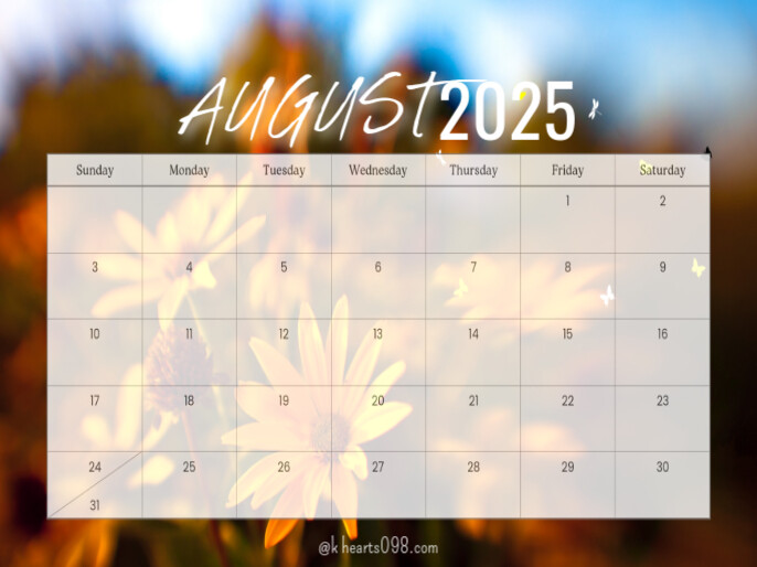 August งานนำเสนอ Presentation template