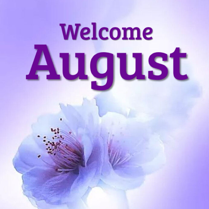 August Template PosterMyWall