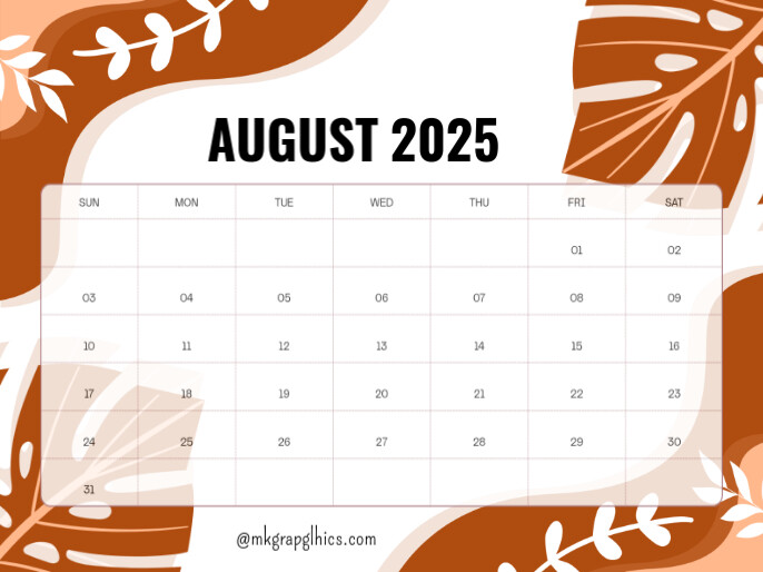August Voorlegging template