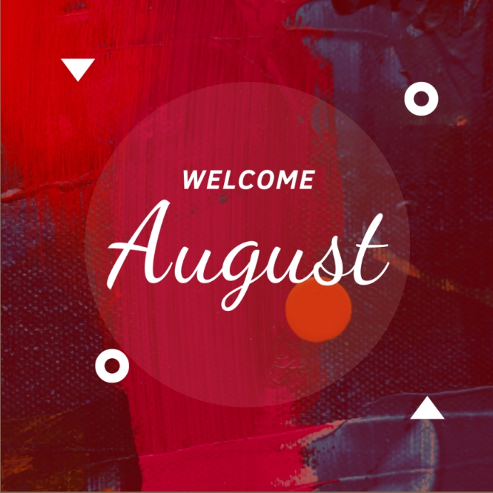 August illustration background Template | PosterMyWall