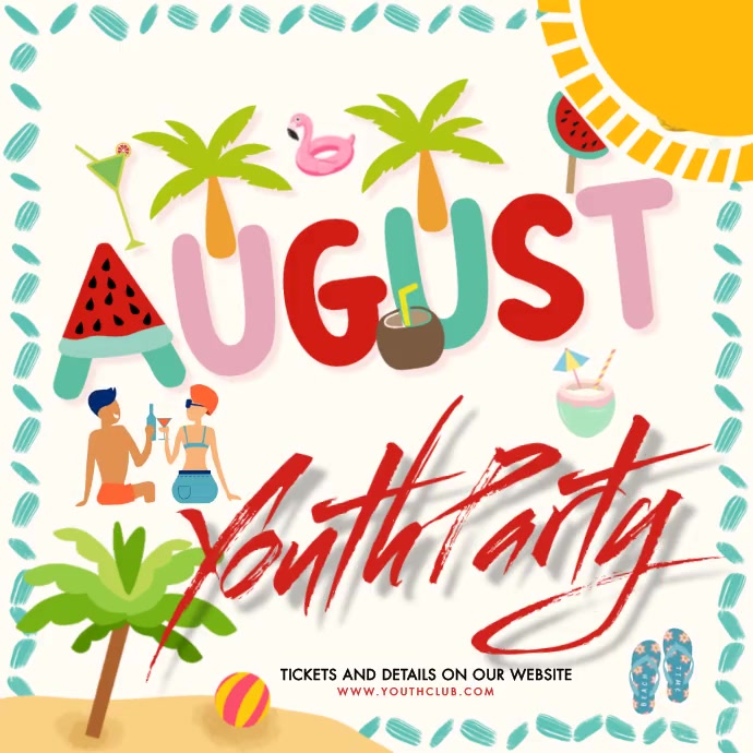 August Template | PosterMyWall