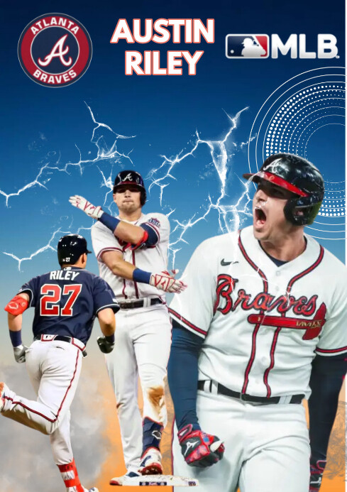 Austin Riley Template | PosterMyWall