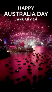 australia day Instagram Story template
