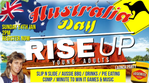Australia Day Digitalt display (16:9) template