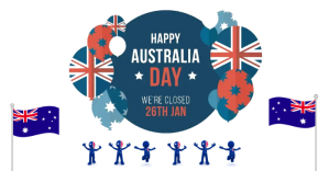 Australia day Изображение, которым поделились на Facebook template