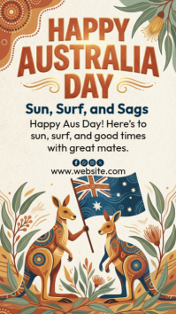 Australia Day Instagram Story template