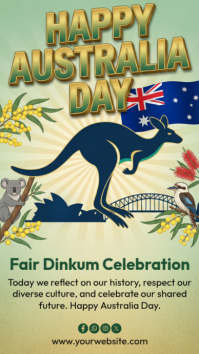 Australia Day Instagram Story template