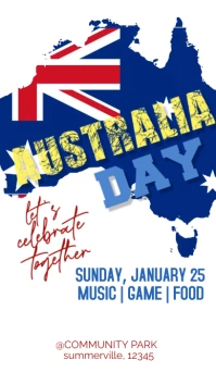 Australia Day Instagram-Story template