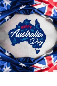 Australia day Tumblr Graphic template