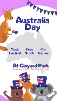 australia day Instagram Story template