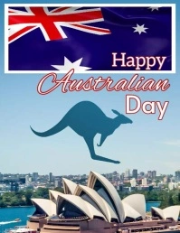 AUSTRALIA DAY Flyer (US Letter) template